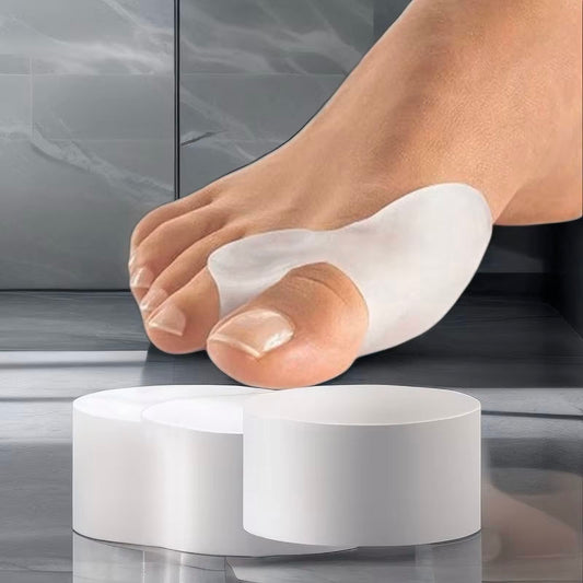 Correcteur hallux valgus en gel de silicone transparent lot de 2 pièces